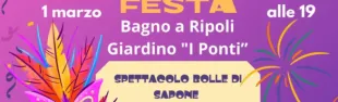 Locandina Festa Carnevale Bagno a Ripoli 2025