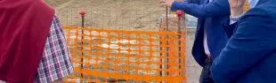 Immagine di sopralluogo su cantiere terza corsia
