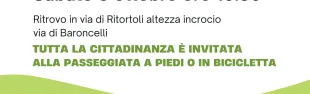 Locandina inaugurazione Via verde Ritortoli