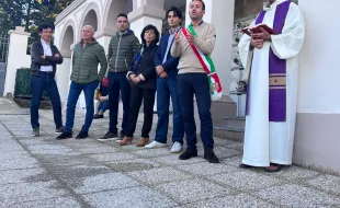 Immagine riapertura cimitero di Quarate