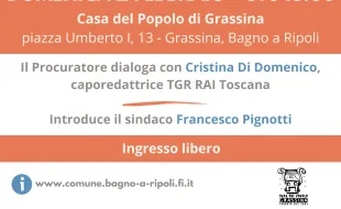 Locandina iniziativa pubblica con Nicola Gratter