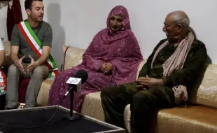 Immagine Missione Sindaco in Saharawi - Sindaco con Presidente Repubblica