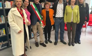 Foto inaugurazione Biblioteca ospedaliera 2025