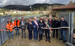 Immagine del Sopralluogo briglie sull'Arno 2025