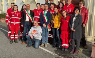 Immagine incontro con Alfiere Francesco Pratesi