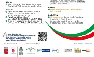 Immagine Programma Festa 50 anni Fratellanza Popolare Grassina 