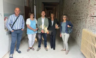 Immagine del sopralluogo cohousing anziani via Tegolaia 