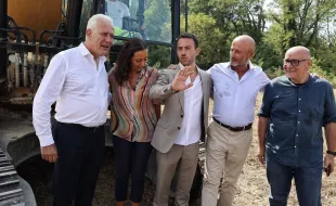 Posa 1° pietra secondo lotto Variante di Grassina - 12 agosto 2025