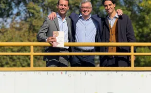 Immagine del sindaco Pignotti, Barbero, Petruzzi