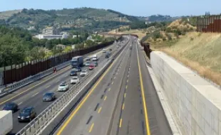 immagine autostrada terza corsia