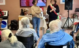 L'assessora Baragli - Natale 2025