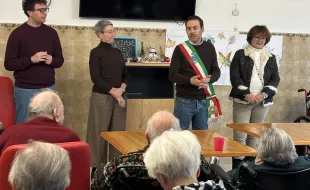 Sindaco Pignotti e assessora Baragli - Natale 2025