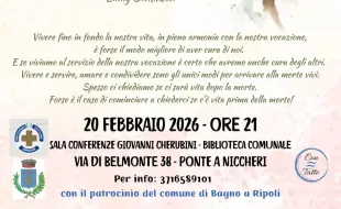 Locandina iniziativa fine vita - Chi ama non conosce morte 2026