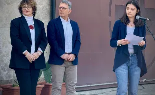 Immagine inaugurazione Percorso della Legalità