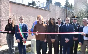 Immagine inaugurazione Percorso della Legalità