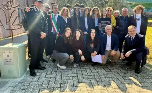 Immagine inaugurazione Percorso della Legalità