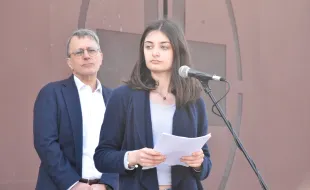 Immagine inaugurazione Percorso della Legalità