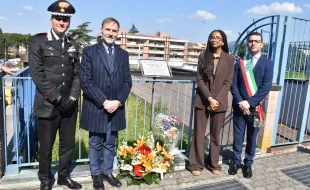 Immagine inaugurazione Percorso della Legalità