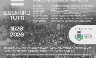 Locandina 500 anni e sentirli tutti