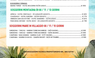 Locandina Vacanze Insieme 2026