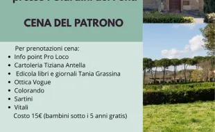 Locandina Festa del Patrono 2026