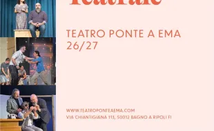 Locandina stagione teatro Ponte a Ema 2026