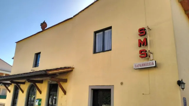 Immagine del SMS di Capannuccia