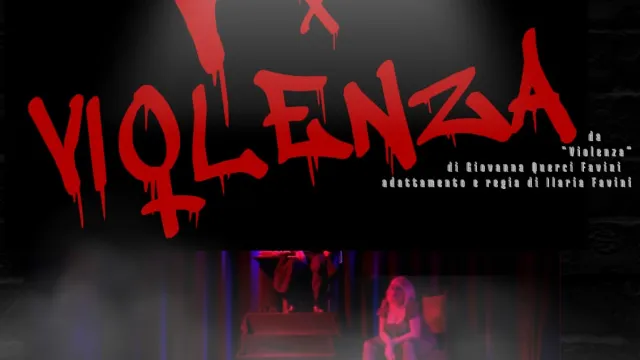 Immagine locandina spettacolo contro la violenza