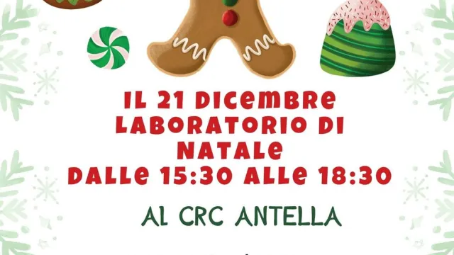 Locandina Laboratorio Natale CRC Antella 2024