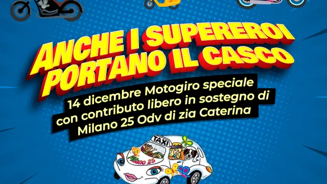 Locandina Motogiro per Zia Caterina