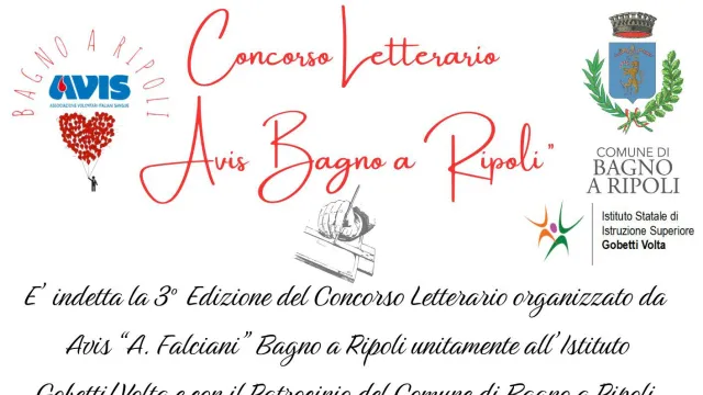 Locandina Concorso letterario AVIS 2024