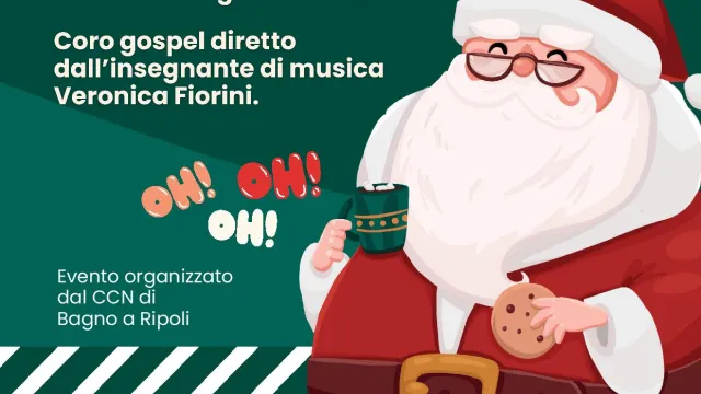 Locandina Festa Natale CCN Bagno a Ripoli 2024