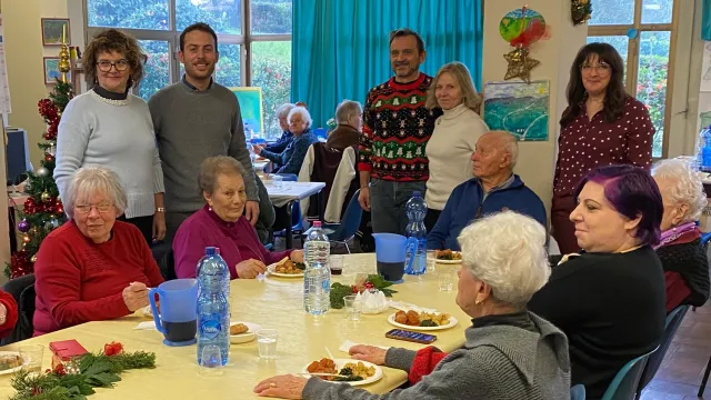 Immagine pranzo di Natale a Meoste 2024