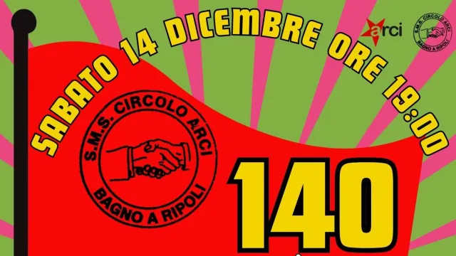 Locandina Concerto 140 anni SMS Bagno a Ripoli