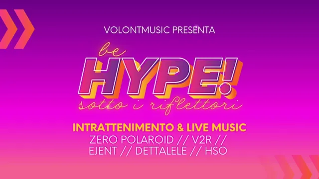 Locandina Concerto BeHype