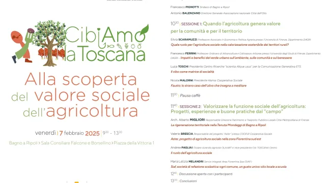 Locandina Convegno CiBiamo la Toscana
