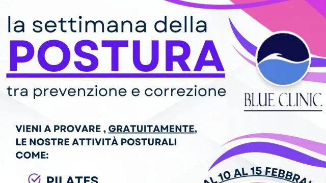 Locandina Settimana della Postura 2025