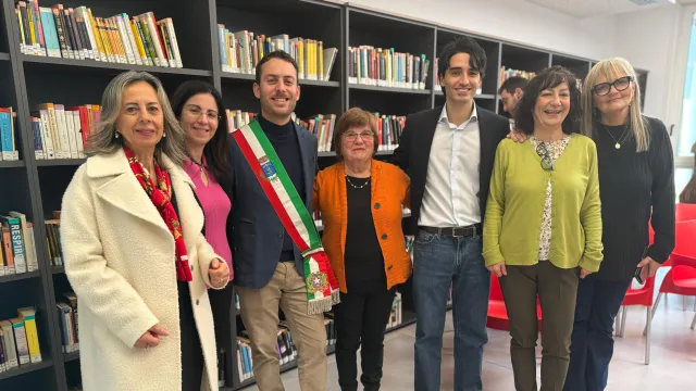 Foto inaugurazione Biblioteca ospedaliera 2025