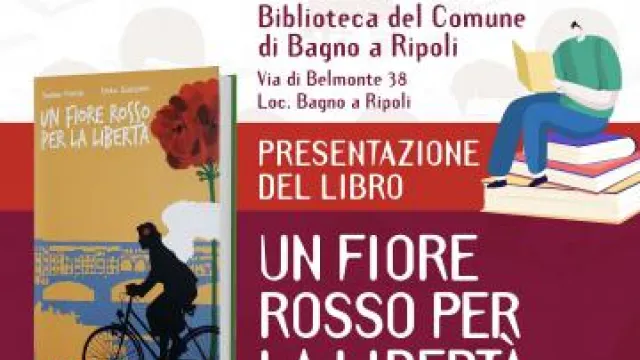 Locandina iniziativa "Un fiore rosso"