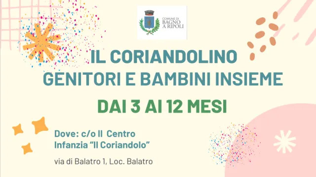 Immagine Iscrizioni Coriandolino 2025