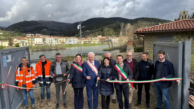 Immagine del Sopralluogo briglie sull'Arno 2025