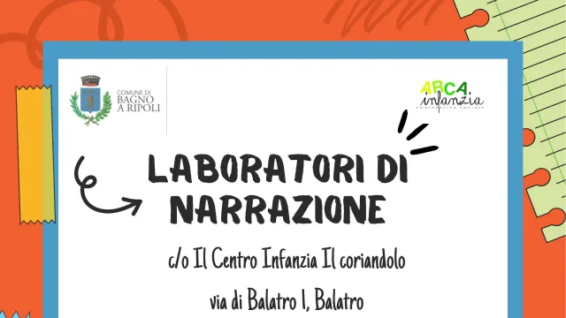 Immagine della Locandina Laboratori Narrazione 2025