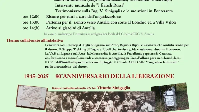Immagine locandina Sentieri di Libertà 2025