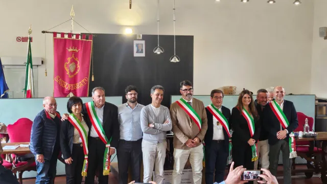 Immagine firma protocollo Rete Sindaci Europassione Italia 