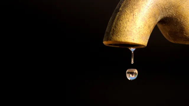 Immagine generica rubinetto senza acqua