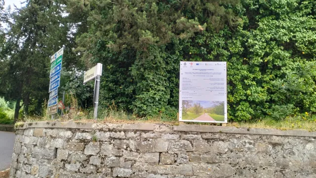 Cartello Cantiere Ciclopedonale