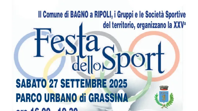 Festa dello sport - immagine locandina 2025