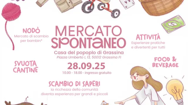 Immagine locandina Mercato spontaneo 2025