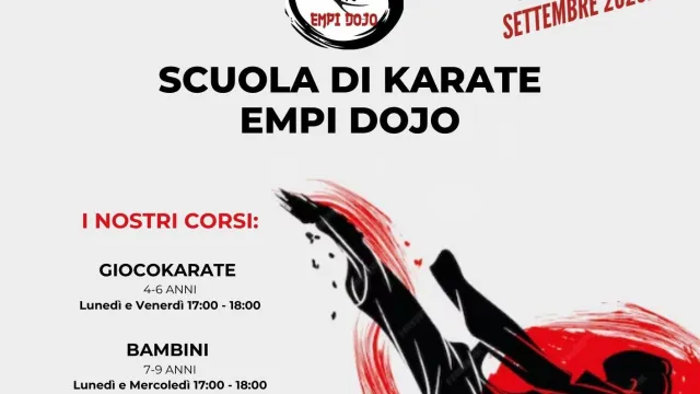 Immagine locandina karate