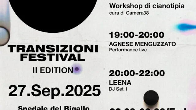 Immagine locandina Transizioni festival